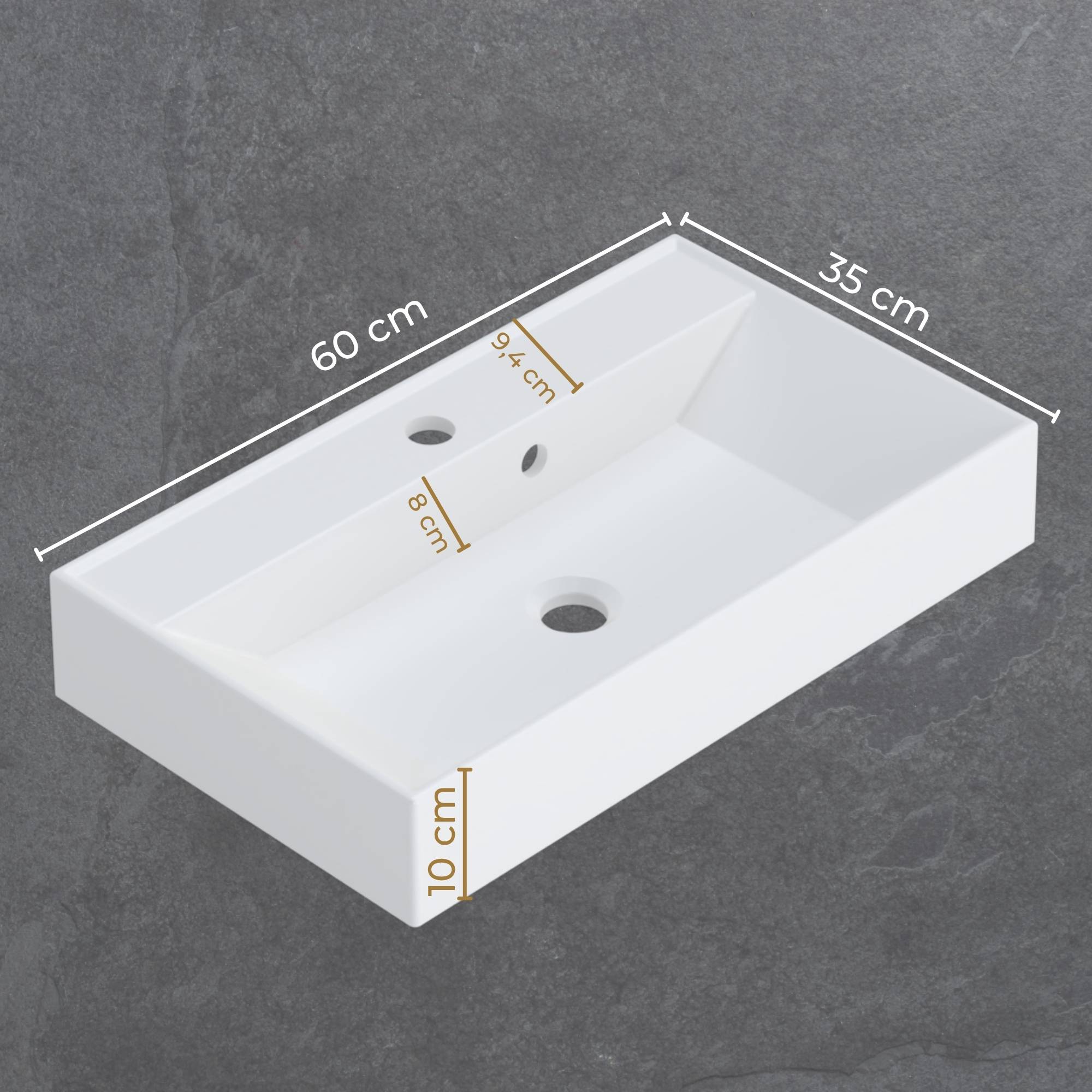 Umywalka NADIA 60 wymiary